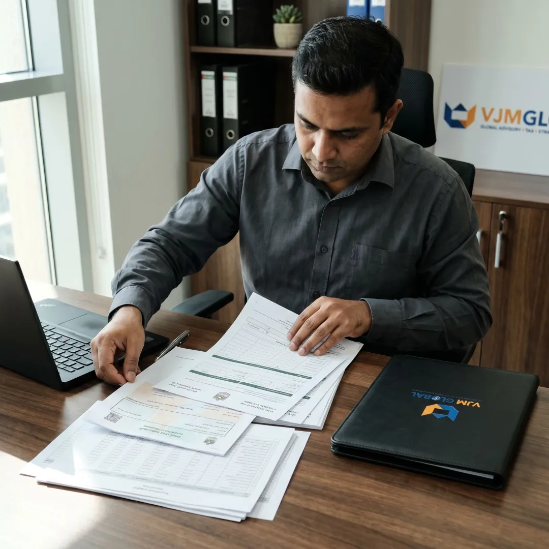 Corporate tax registration process documents