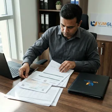 Corporate tax registration process documents