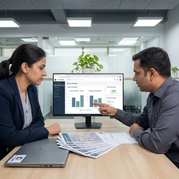 Cloud accounting workflow for project-based firms