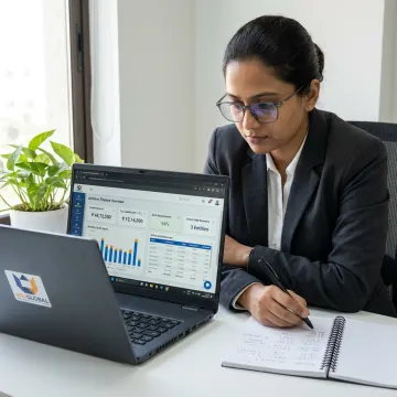 Cloud accounting dashboard for aviation finance operations