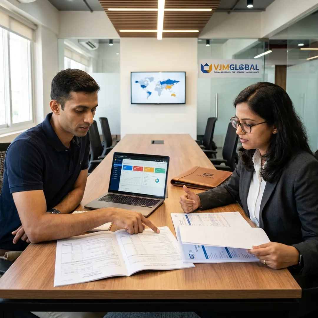 Professional athlete reviewing accounting reports with advisor