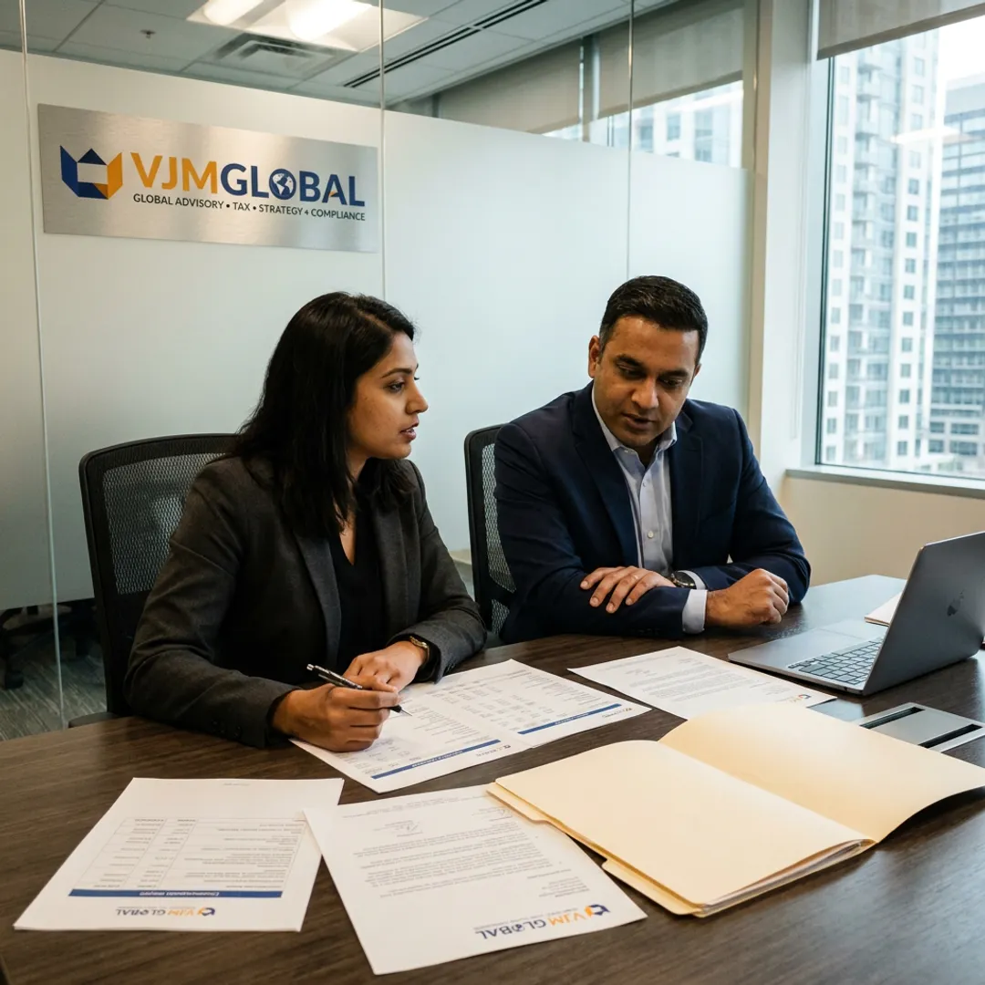 Law firm accounting team reviewing financial reports