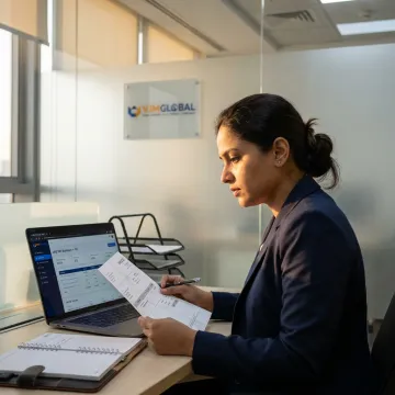 Virtual bookkeeping dashboard for UAE business