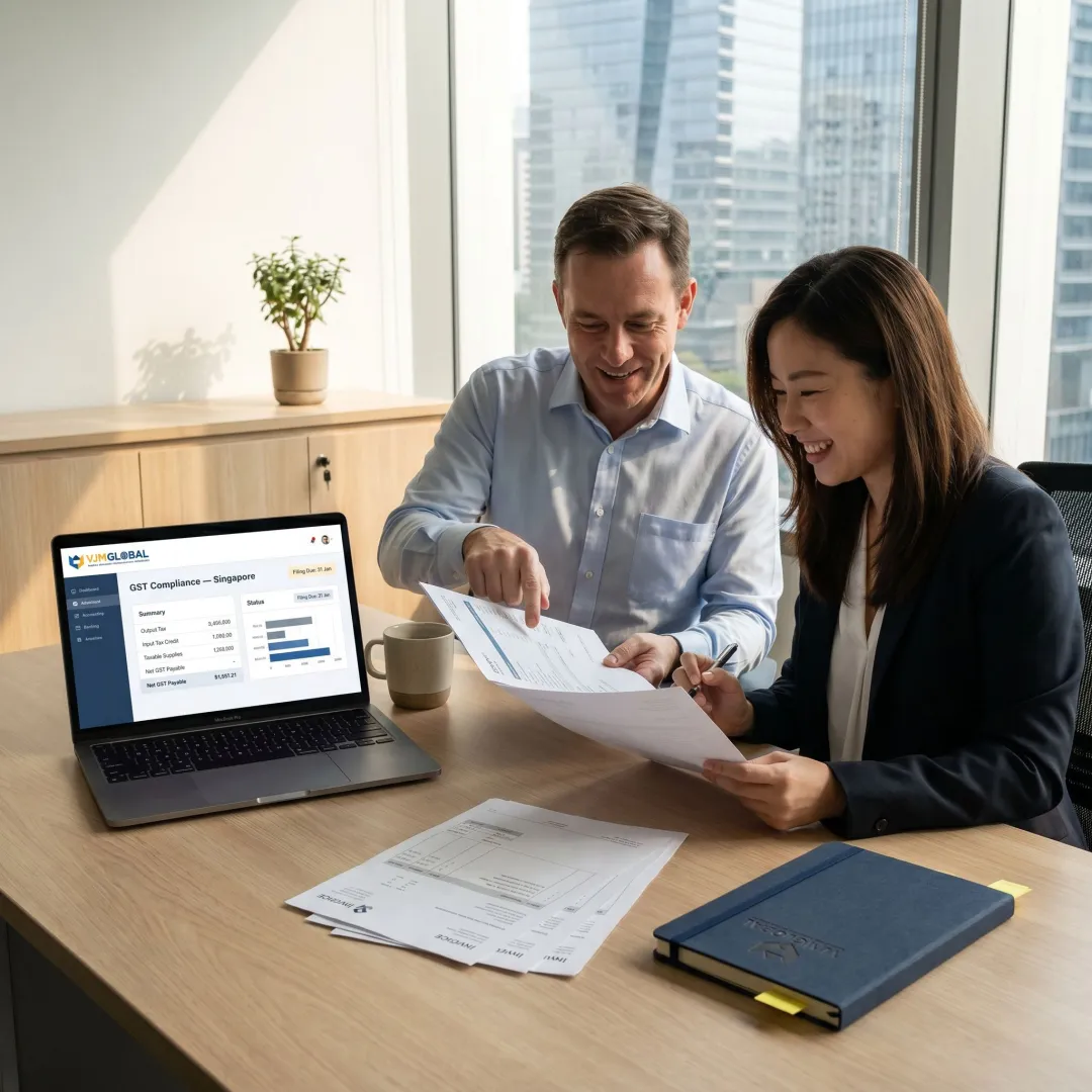 GST accounting support for US firms in Singapore
