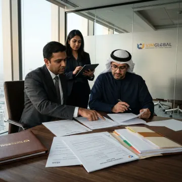 Business consultants planning Oman company setup