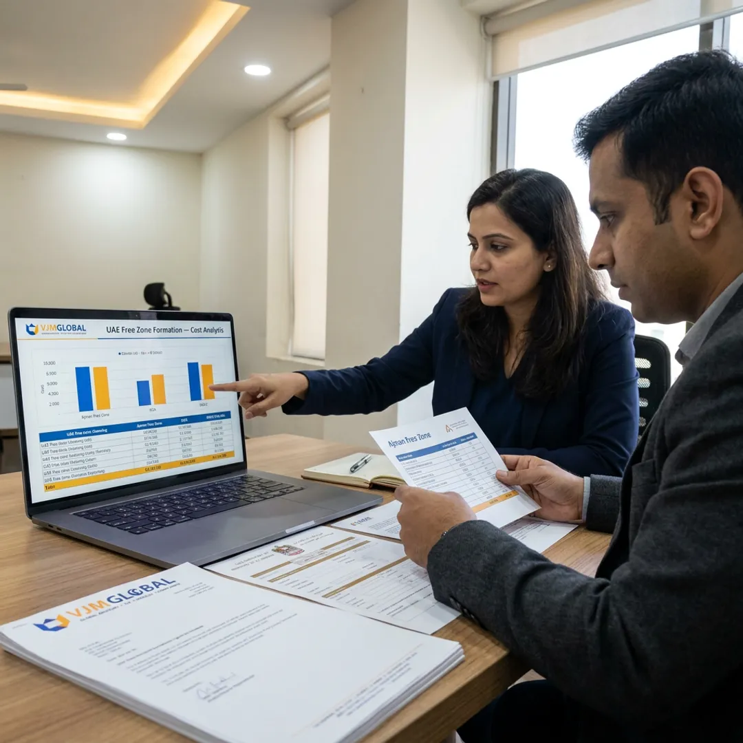 Ajman Free Zone Company Formation Cost for Indian Firms