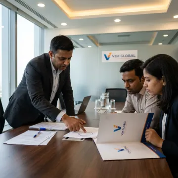 Manufacturing startup founders reviewing company formation documents
