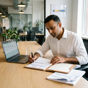 Florida LLC formation documents on desk