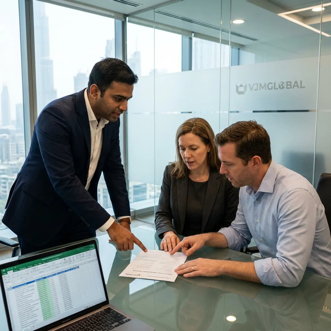 Dubai business district company formation consultation