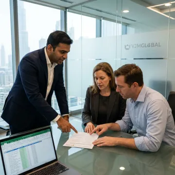 Dubai business district company formation consultation