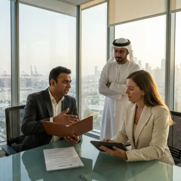 Dubai waterfront business district for JAFZA offshore company formation
