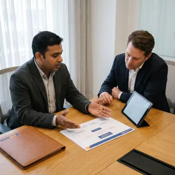 Advisor discussing Japan market entry with US business owner