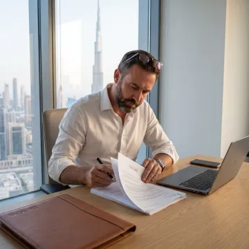 US entrepreneur planning a Dubai LLC setup