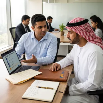 Advisor guiding a cross-border company formation process