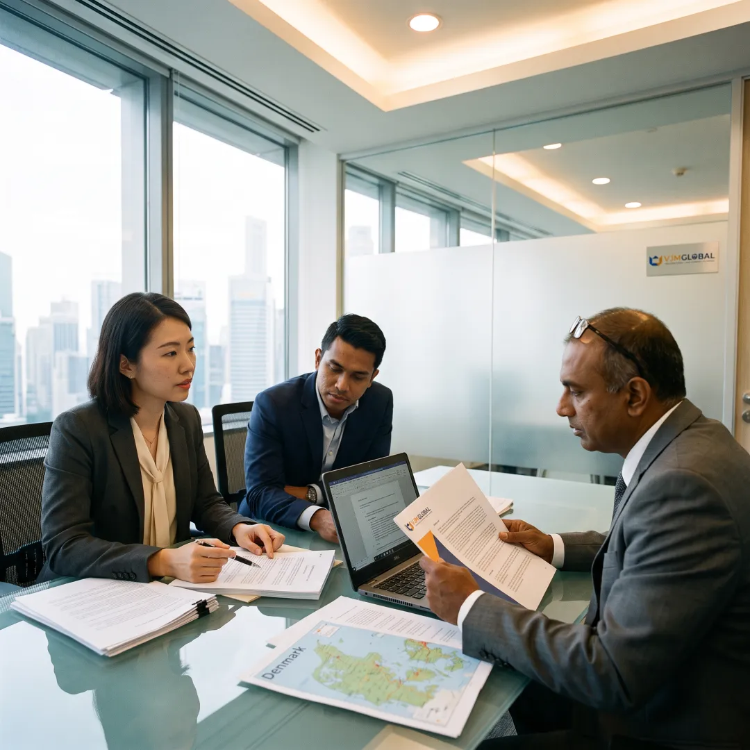 Singapore business leaders planning a Denmark expansion