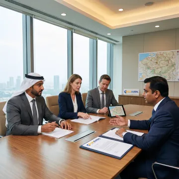 Business leaders reviewing a Belgium market-entry plan