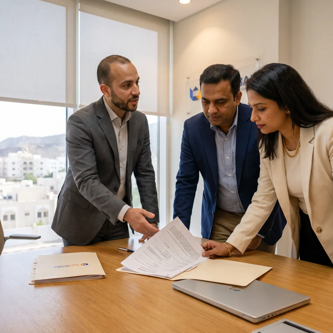 Indian business leaders planning an Oman market entry