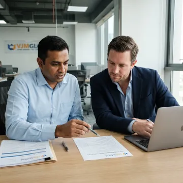 Adviser guiding a founder through UAE company formation