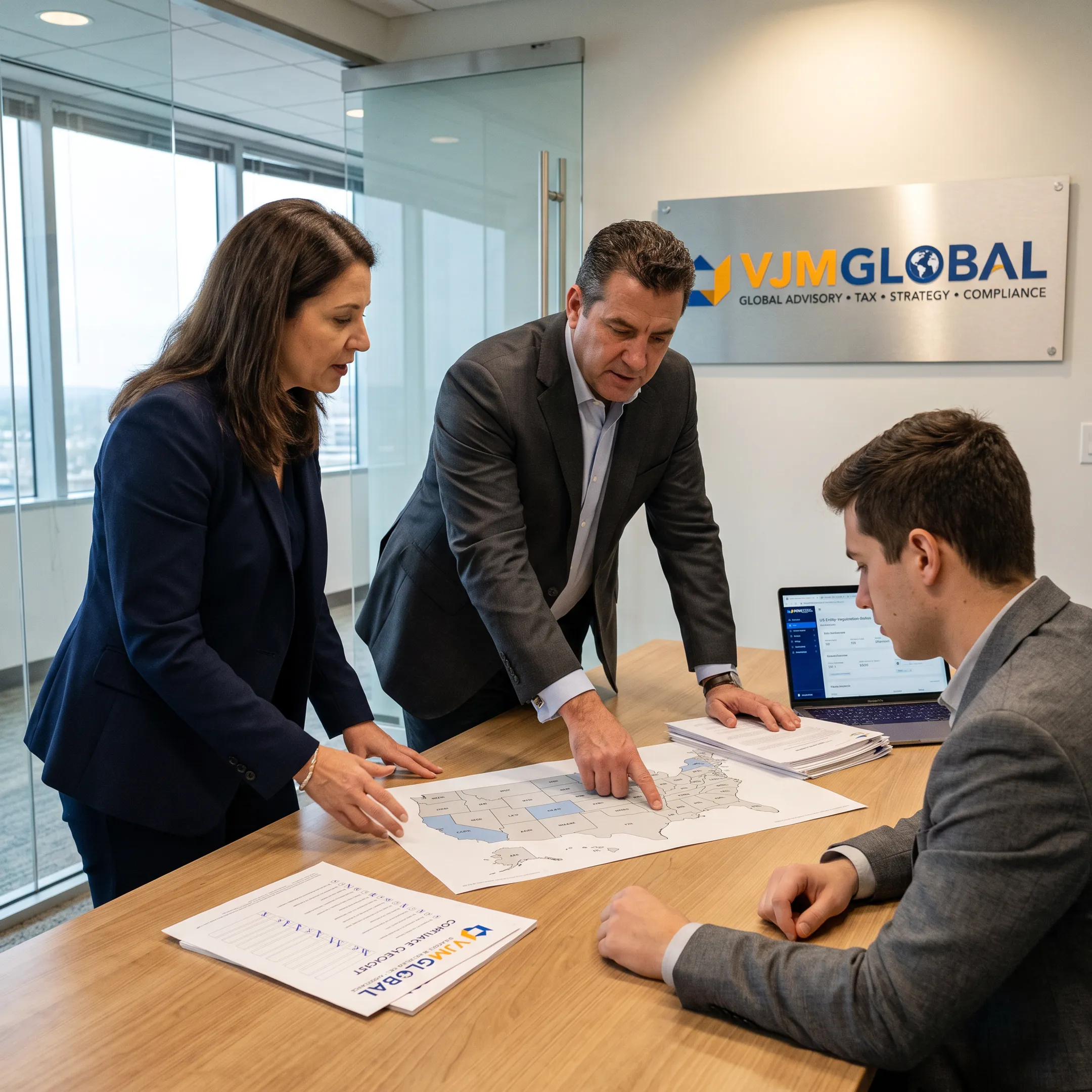 Advisors planning a U.S. business expansion