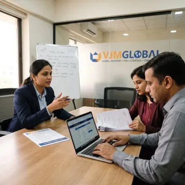 Advisor guiding founders through LLP registration