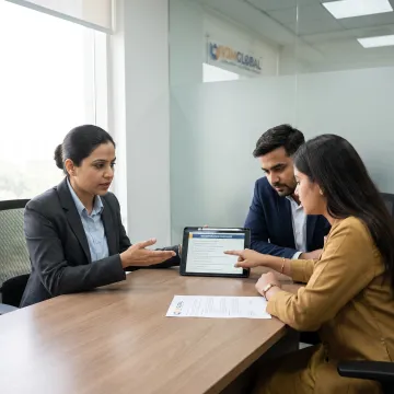 Consultant guiding founders through LLP registration
