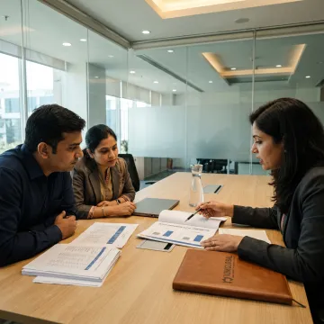 Advisor explaining U.S. entity formation options