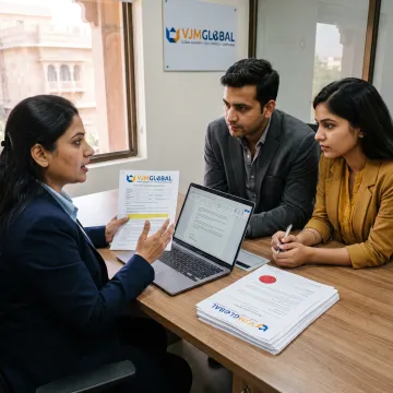 Entrepreneurs receiving company formation guidance