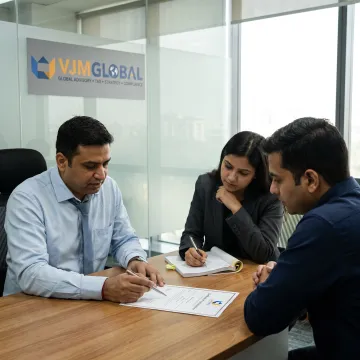 Advisor guiding founders through incorporation