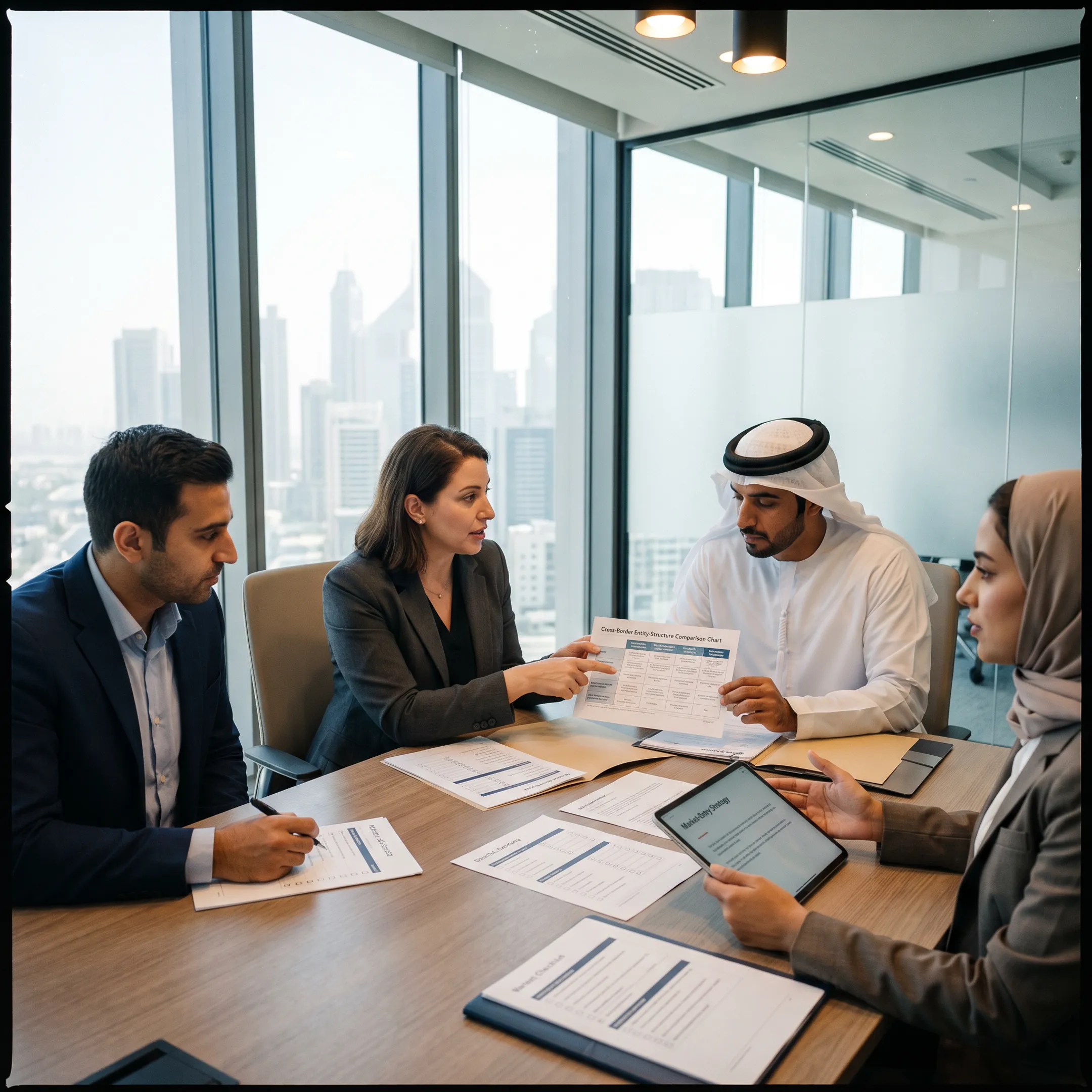 Advisers planning a cross-border business setup