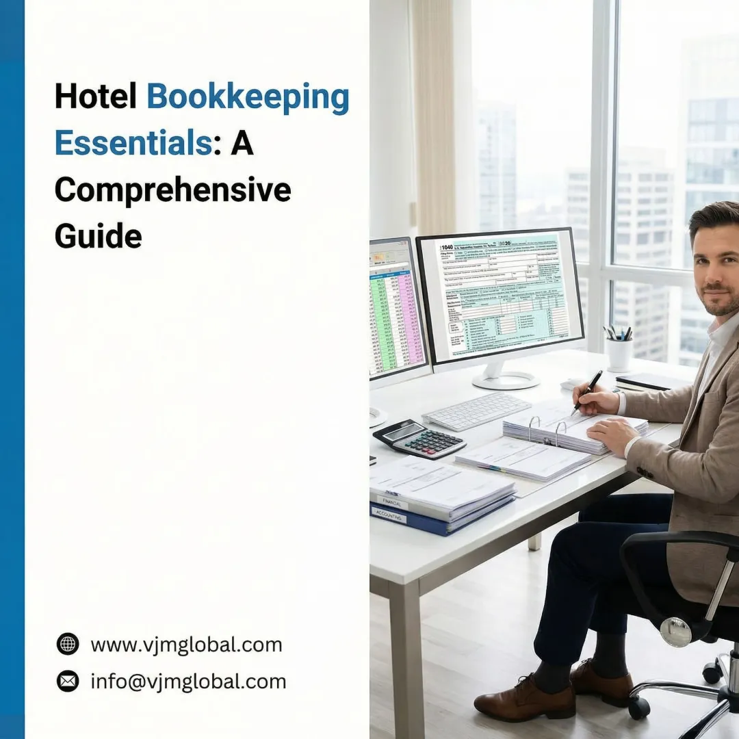 Professional accountant reviewing U.S. financial documents and tax compliance paperwork