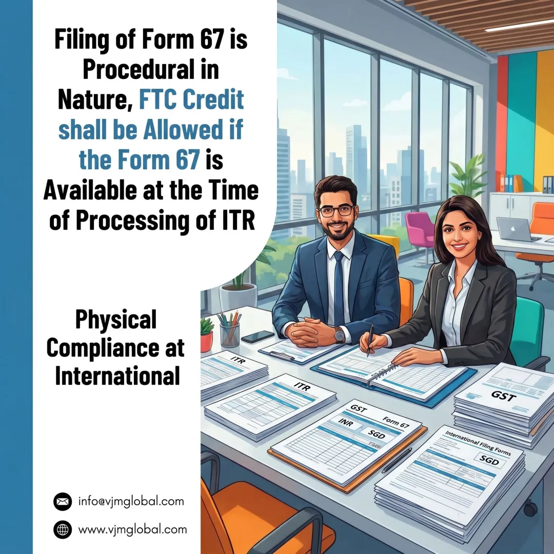 Indian tax compliance review for a Singapore company