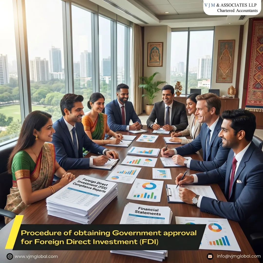 Tax consultants advising an international business team in India
