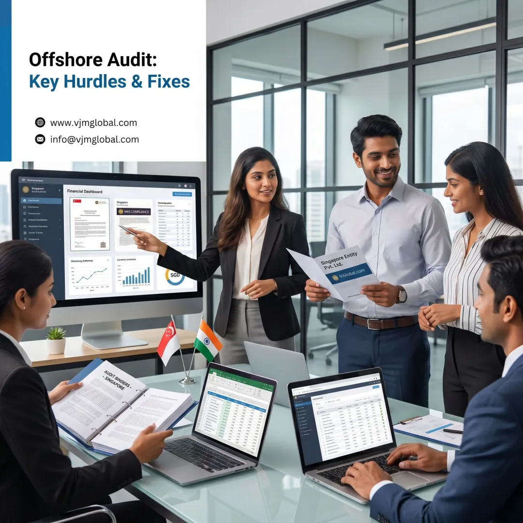 Audit professionals reviewing financial reports in India
