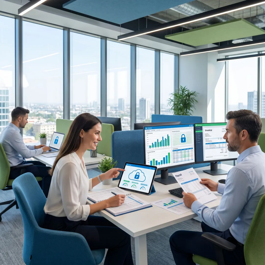 Outsourced accounting workflow and reporting support