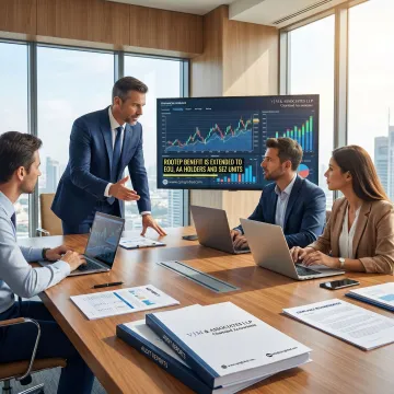 Audit consultant discussing SME financial review