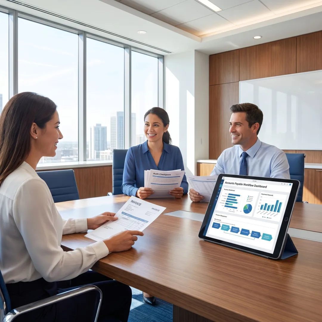 Accounts payable audit workflow meeting