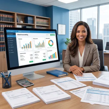 Bookkeeping and reporting for a law firm