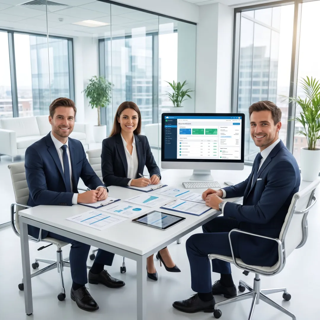 Accountants managing Zoho Books outsourcing for UK businesses
