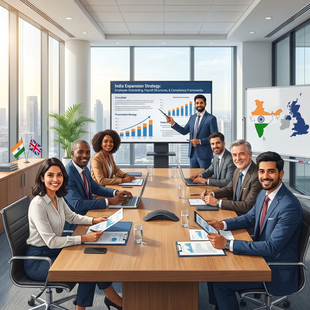 Business expansion support for hiring employees in India
