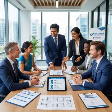 Project office setup process for a UK company in India