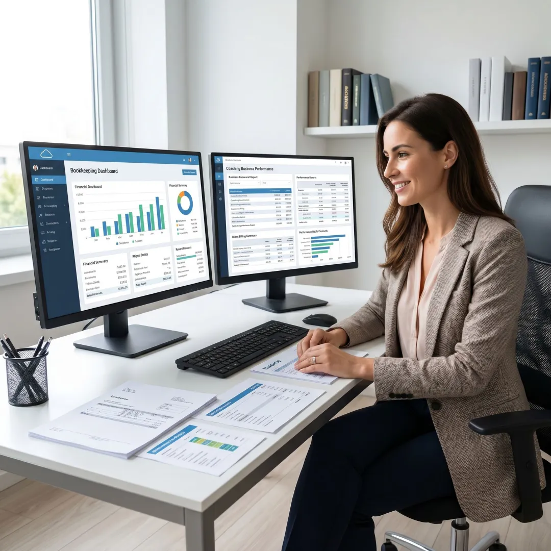 Outsourced accounting for coaching businesses