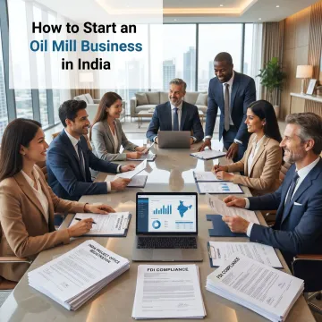 Consultants advising a UK company on India project office registration