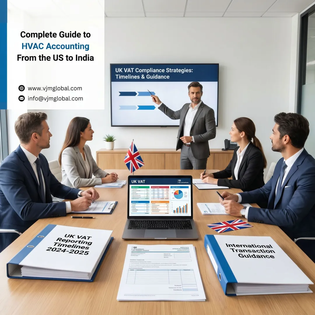 Advisor explaining UK VAT compliance strategy