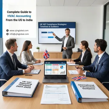Advisor explaining UK VAT compliance strategy