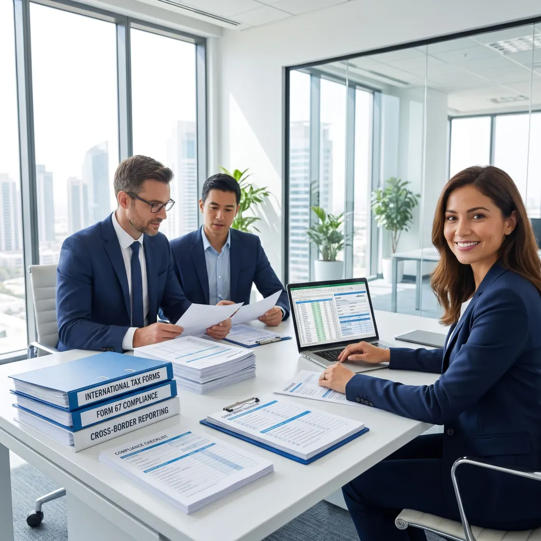 Advisors preparing tax compliance documents