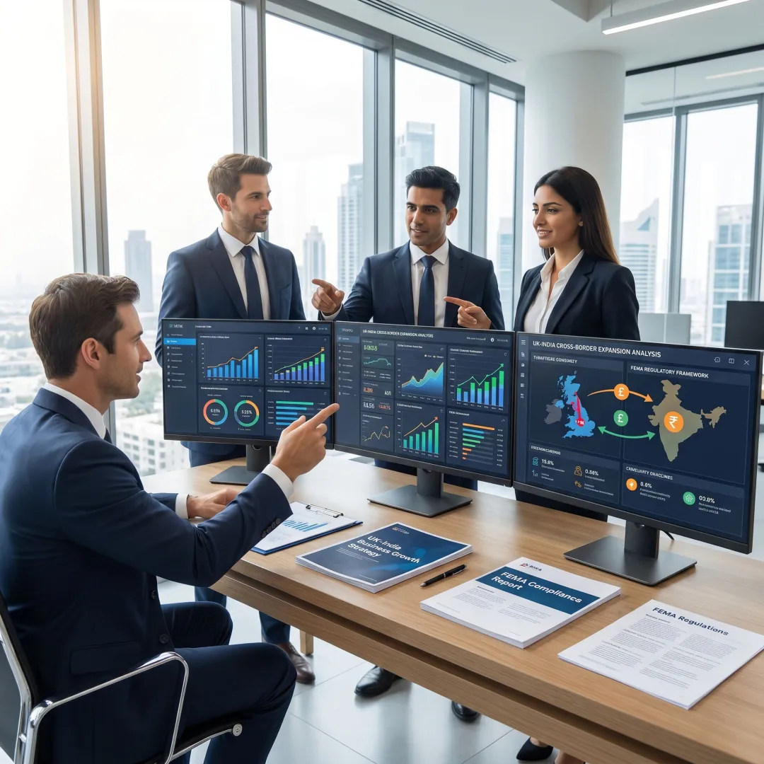 Financial planning session for India market expansion