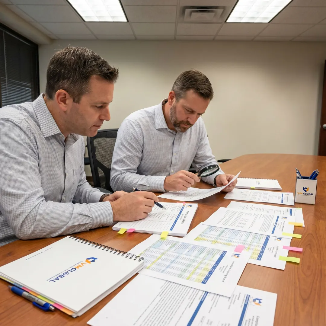 Audit checklist and financial documents