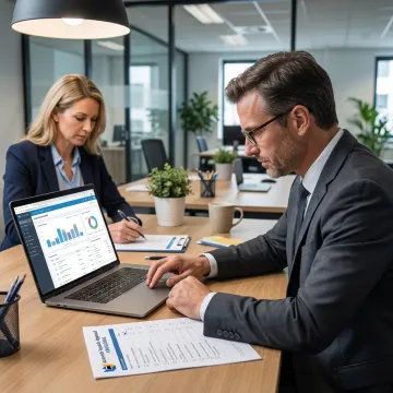 Accounts payable workflow review on cloud accounting software