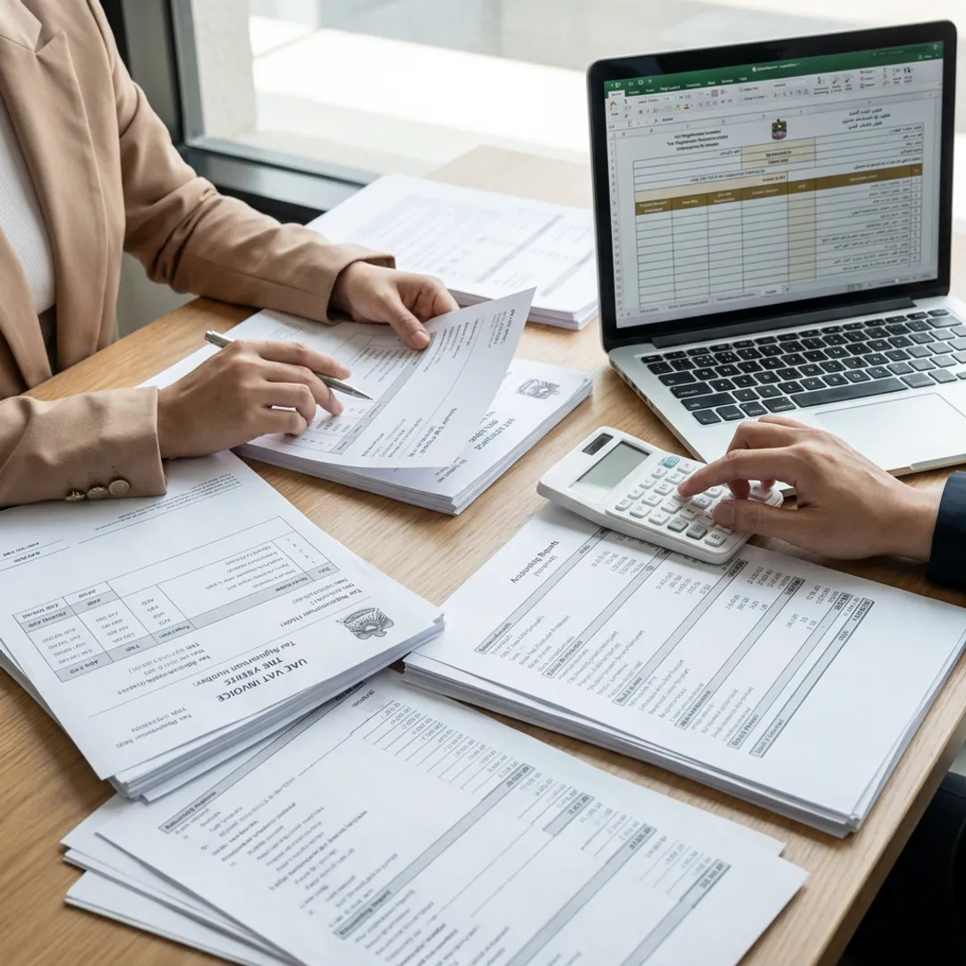 VAT accounting documents and financial reports