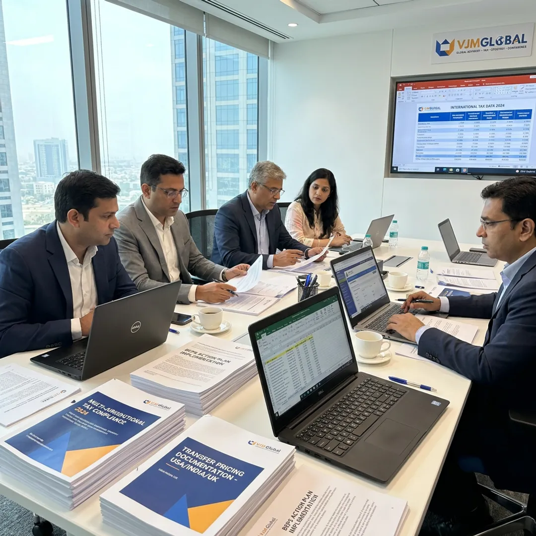 International tax planning meeting